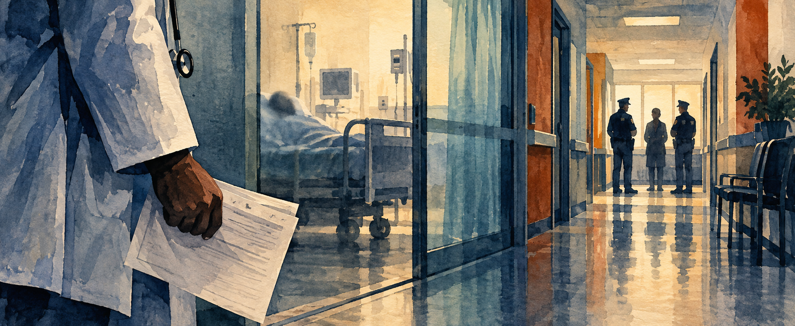 My Patient, Their Suspect